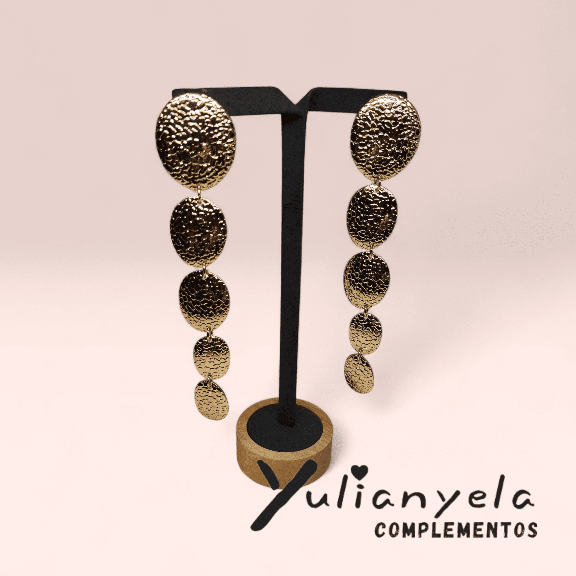 PENDIENTES MINIMAL GOLD - 2